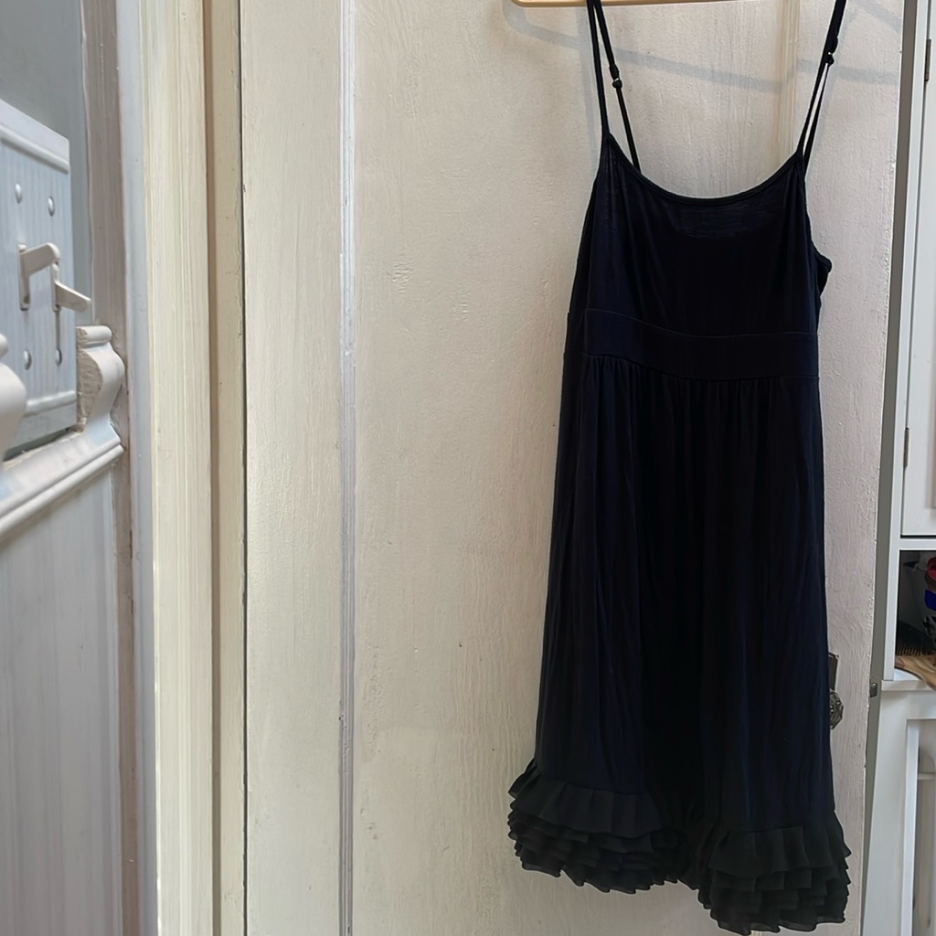 Cute Black Ruffles Dress